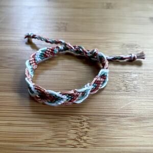 Clarissa Woven Bracelet anklet trendy comfortable tie embroidery thread woven gi